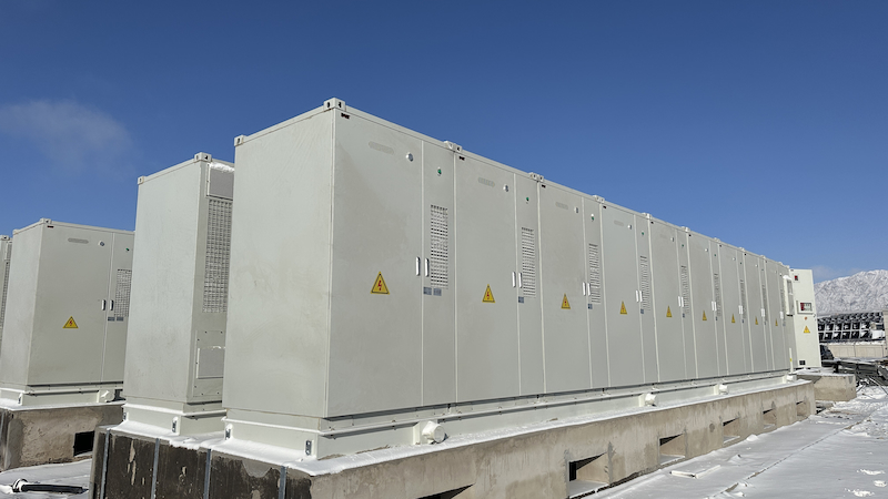 山丹县东乐北滩100MW光伏发电项目配储