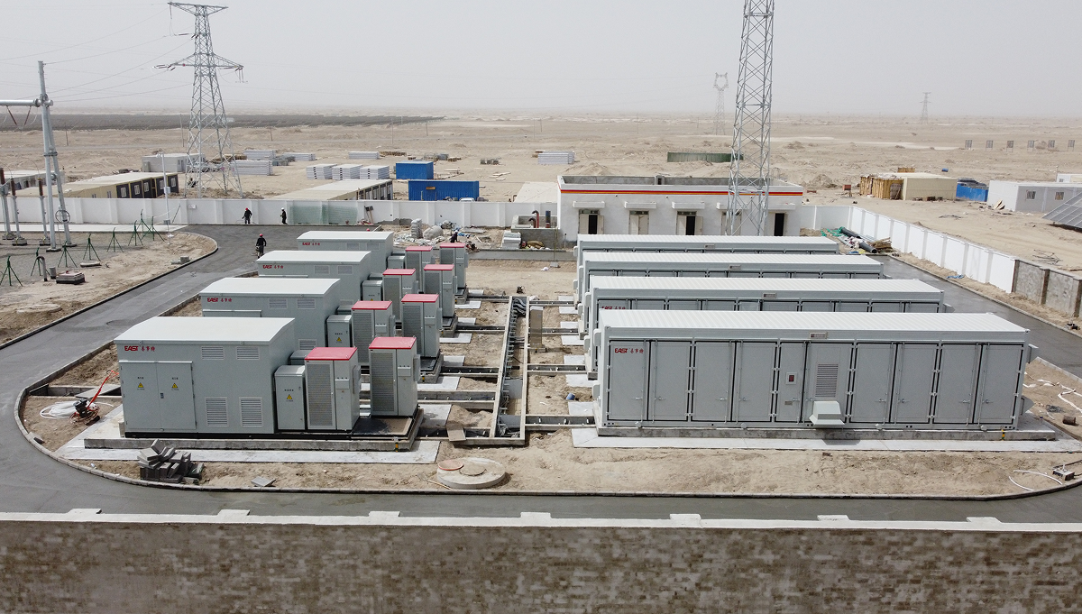 天合巴州能源尉犁县100MW光伏发电项目配储