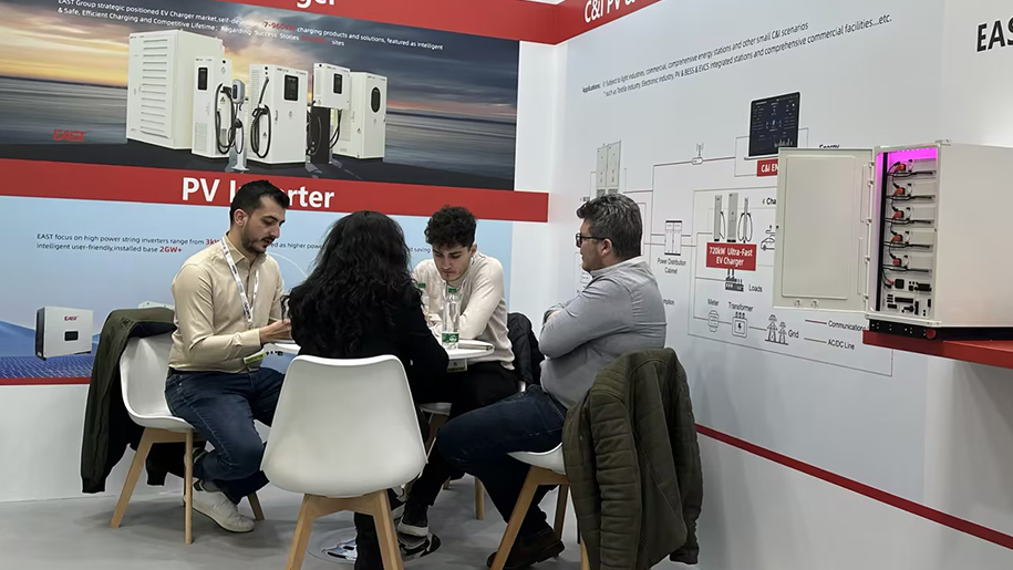 易事特光储充方案亮相罗马尼亚能源展，加速中东欧绿色布局